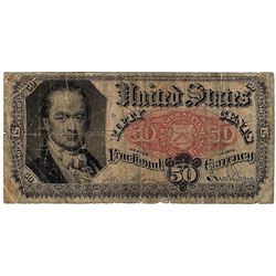 1875 50 Cent Fractional United States Currency Note