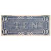 Image 2 : $10 1864 Richmond Virginia Confederate States of America Bank Note
