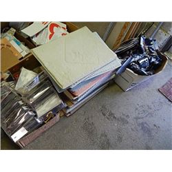 SMALL CARPETS - ABOUT 40 TTL - ASSORTED