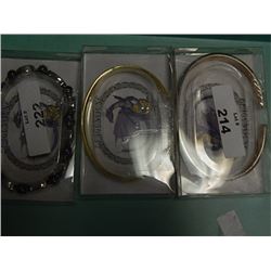 NEW DRAGONSTONE MAGNETIC BRACLET - ASST'D 3 PER LOT