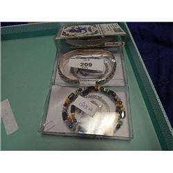 NEW DRAGONSTONE MAGNETIC BRACLET - ASST'D 3 PER LOT