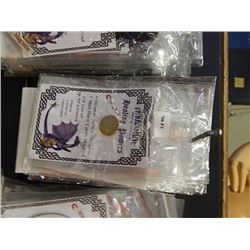 MAGNETIC - 24K GOLD PLATED - 3 PER LOT