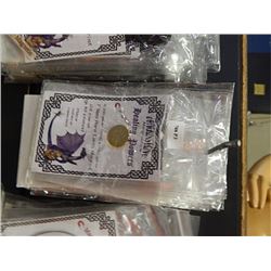 MAGNETIC - 24K GOLD PLATED - 3 PER LOT