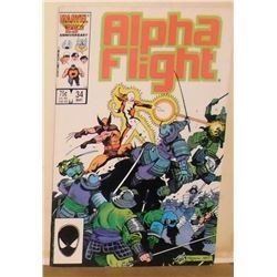 1986 Alpha Flight #34 volume 1