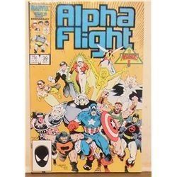 Again another  Alpha Flight since it's #39, 1986 now with the guest stars 'The Avengers'