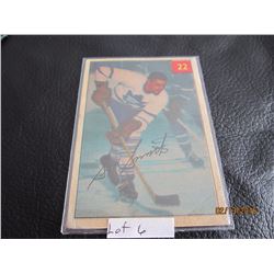 1953-54 Luckey Premium Card Toronto # 22