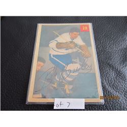 1953-54 Bob Bailey Toronto #28 Printed in Canada