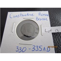 Roman Bronze coin Bible Times (11) Constantine AD 330-335