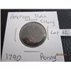 American Dutch Colony 1970 Penny