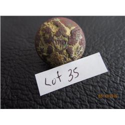 Original Dug up Civil War Eagle Coat button found in Virginia 1963-65