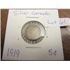 Image 1 : 1919 Sliver Canadian 5¢