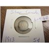 Image 1 : 1913 Sliver Canadian 5¢