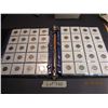 Image 1 : 1 Binder of assorted Canadian Nickels dated 1927 - 2001. 175  coins in total