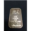 Image 1 : 1 Ounce 0.999 Fine Silver Bar