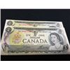 Image 1 : 2- 1973 Consecutive Numbered Canadian 1 dollar bills