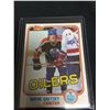 Image 1 : 1981 Wayne Gretzky Oilers Card