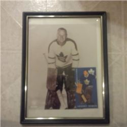 10 x 13 of NHL liscensed Johny Bower