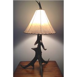Pronghorn Table Lamp & Whitetail Wall Sconces (2)