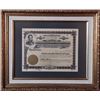 Image 1 : Antique $400 Railroad Stock Certificate