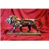 Image 2 : “Lion Qui Marche” (Lion Walking) Sculpture By Antoine Louis Barye Replica.