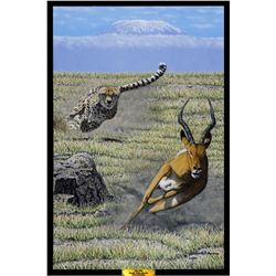 Dan Devine's "Speed Kills" S/N Giclée Canvas