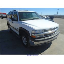 2002 - CHEVROLET TAHOE
