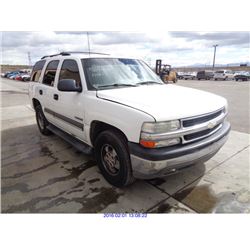 2002 - CHEVROLET TAHOE