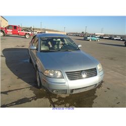 2003 - VOLKSWAGEN PASSAT