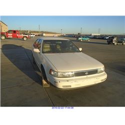 1993 - NISSAN MAXIMA //  RESTORED SALVAGE TITLE