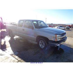 2004 - CHEVROLET SILVERADO 1500