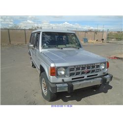 1989 - MITSUBISHI MONTERO