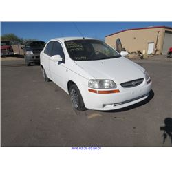 2006 - CHEVROLET AVEO