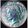 Image 2 : 1922-D PEACE DOLLAR - ART TONED - D over D  DIE BRK OBV