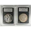 Image 1 : 2 - MORGAN DOLLARS CH BU's; 1904-O DIE LINT MARKS & 1921-D MICRO D BROKEN TOES