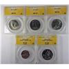 Image 4 : GRADED COIN LOT; 6-ANACS, 3-NGC, 1-PCGS, 2- FGA includes 1871 SEATED DIME Dipped