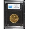 Image 1 : 1988 GOLD EAGLE $25.00 AGE CCGS GRADED PERFECT GEM BU+ RAREST DATE OF $25. GOLD
