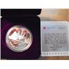 Image 1 : 1987 CANADA DAVIS STRAIT SILVER DOLLAR PROOF .3750 OZ. ASW, ORIGINAL ROYAL CANADIAN MINT PACKAGING