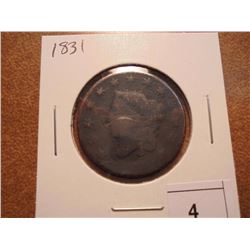 1831 US LARGE CENT