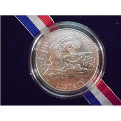 1991-95 WWII UNC SILVER DOLLAR ORIGINAL US MINT PACKAGING