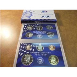 2000 US PROOF SET (WITH BOX)