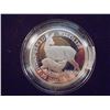 Image 1 : 1991 COOK ISLANDS SILVER PROOF $50 ENDANGERED WILDLIFE