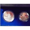 Image 1 : 1986-S STATUE OF LIBERTY PROOF 2 COIN SET ORIGINAL US MINT PACKAGING