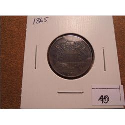 1865 US TWO CENT PIECE