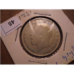1921 GREAT BRITAIN SILVER FLORIN