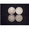 Image 2 : 1912,14,19 & 20 CANADA SILVER 5 CENTS