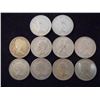 Image 2 : 10 ASSORTED CANADA SILVER 25 CENTS