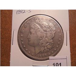 1892-S MORGAN SILVER DOLLAR BETTER DATE COIN