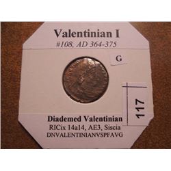 364-375 A.D. VALENTINIAN I ANCIENT COIN