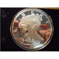 1 POUND .999 FINE SILVER 1999 AMERICAN SILVER EAGLE
