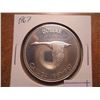 Image 1 : 1967 CANADA FLYING GOOSE SILVER DOLLAR UNC